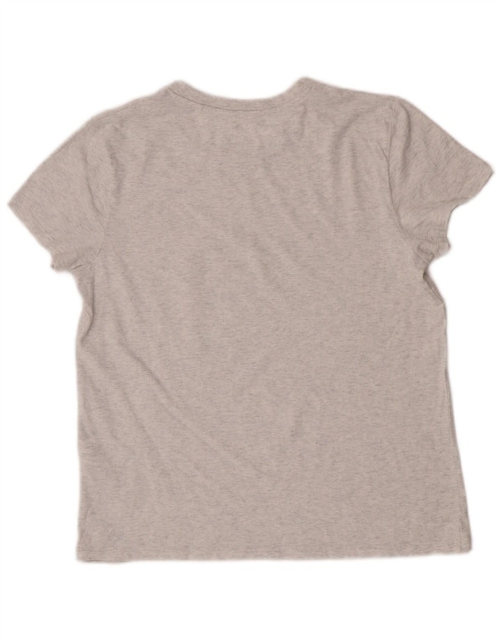 Levi's Camiseta para mujer Top UK 12 Algodón gris medio