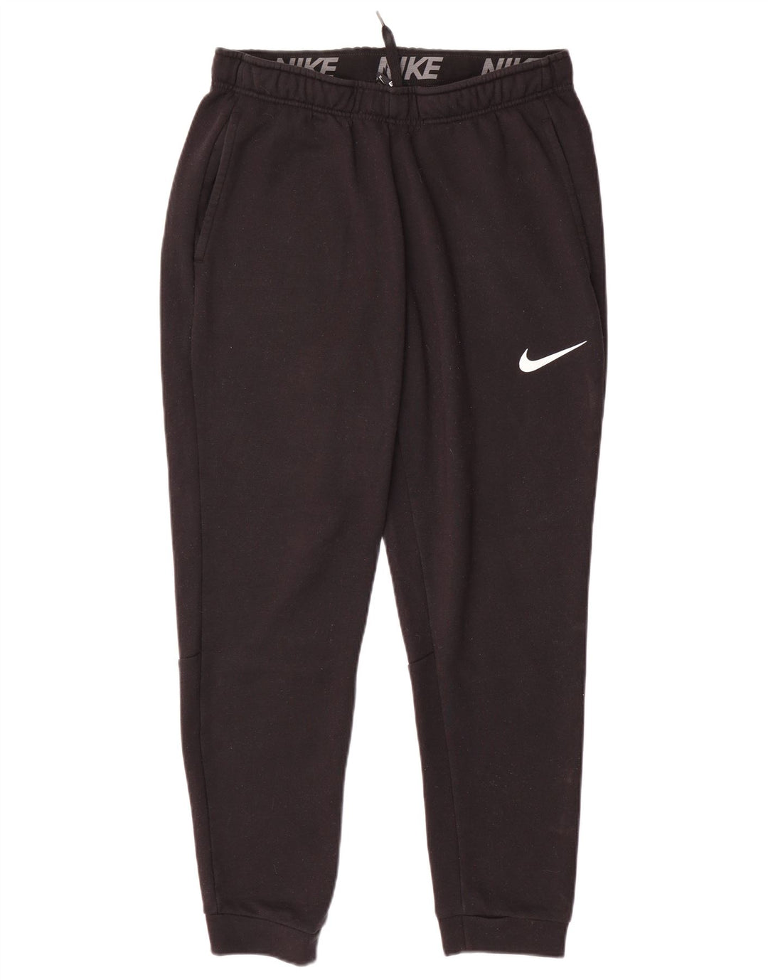 Nike Hombre Dri Fit Chándal Pantalones Joggers Mediano Negro Poliéster