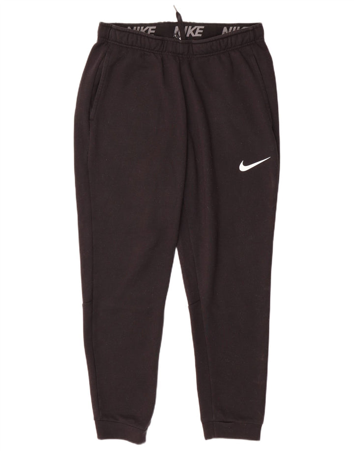 Nike Hombre Dri Fit Chándal Pantalones Joggers Mediano Negro Poliéster