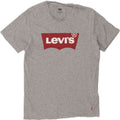 LEVI'S Mens Graphic T-Shirt Top Small Grey Cotton Vintage Levi's and Second-Hand Levi's from Messina Hembry 