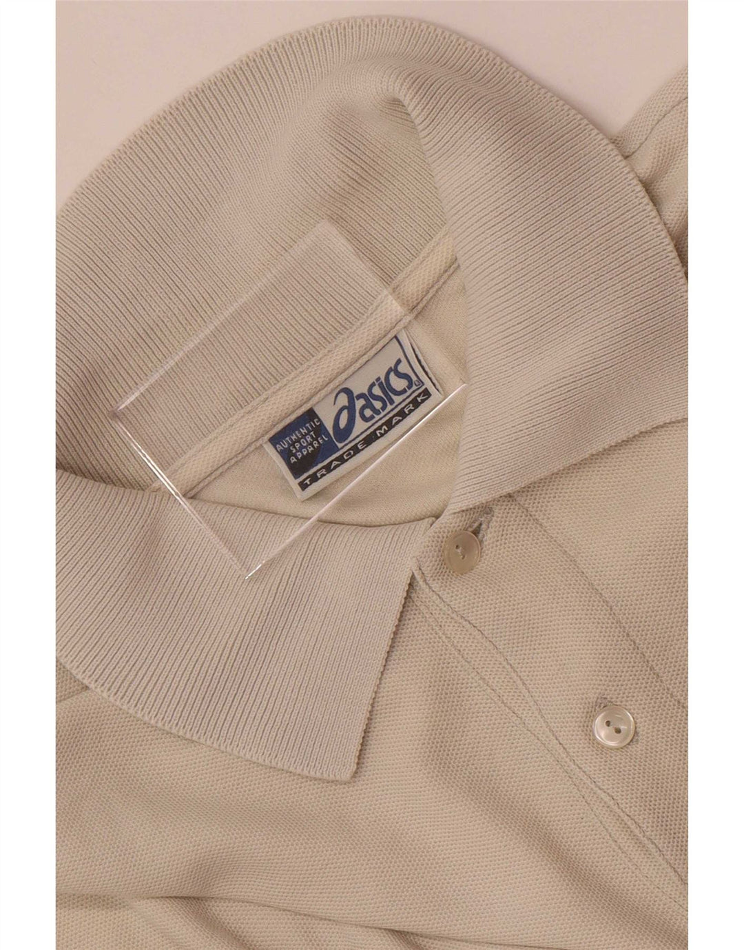 Polo Asics Hombre XL Beige