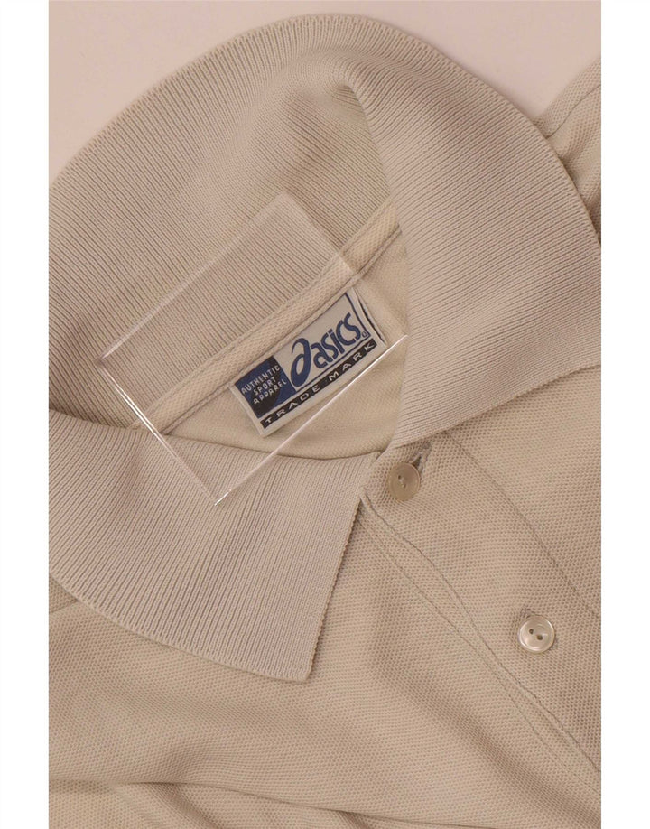 Polo Asics Hombre XL Beige