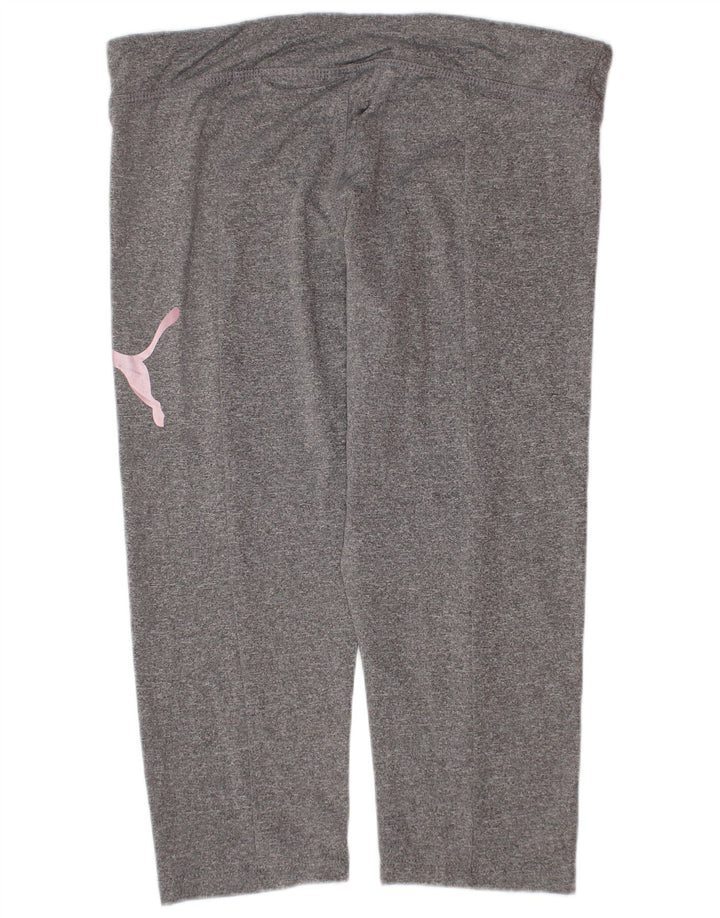 Puma Leggings gráficos para niña 12-13 años Grande Gris Poliéster