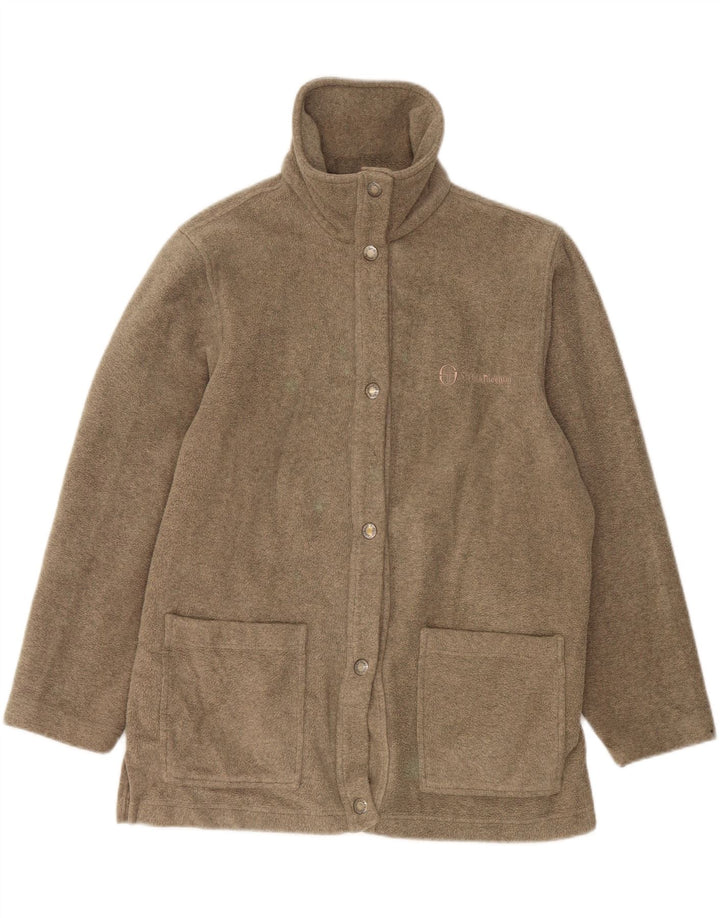SERGIO TACCHINI Womens Fleece Jacket UK 10 Small Grey Vintage Sergio Tacchini and Second-Hand Sergio Tacchini from Messina Hembry 