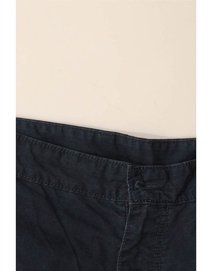MARKS & SPENCER Pantalones cortos cargo para hombre W40 XL Algodón azul marino