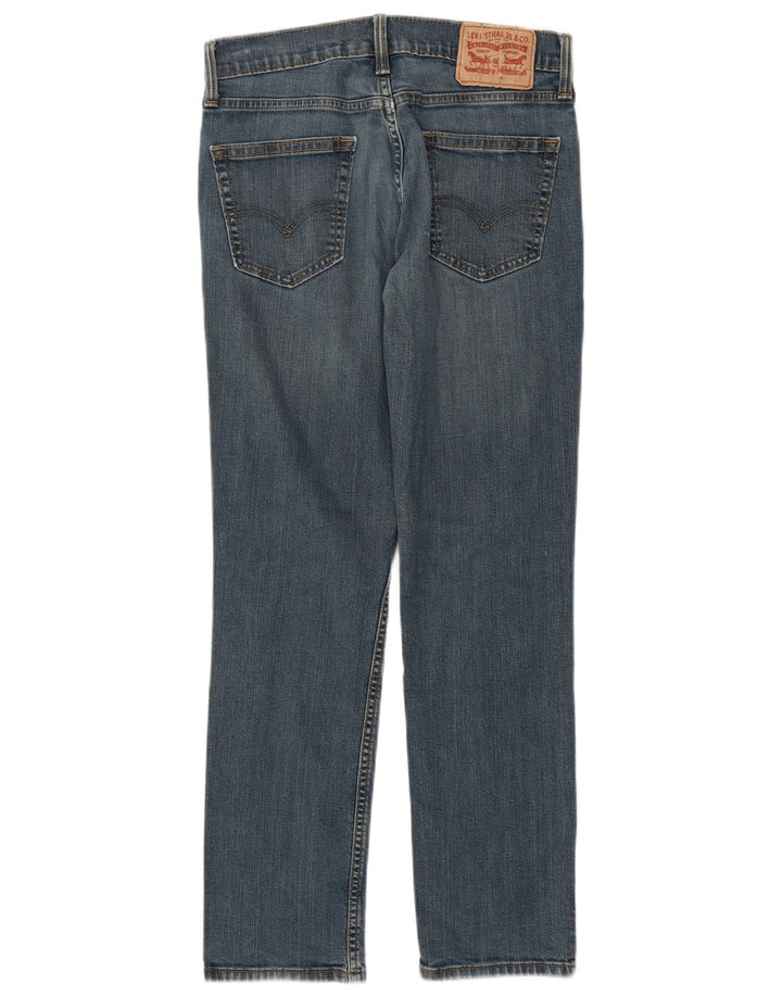 LEVI'S Mujer 511 Slim Jeans W29 L30 Algodón Azul