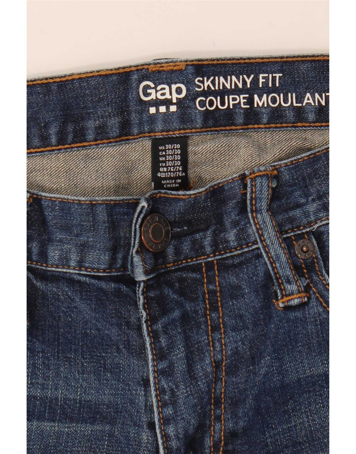 Vaqueros pitillo para mujer Gap W30 L30 Algodón azul