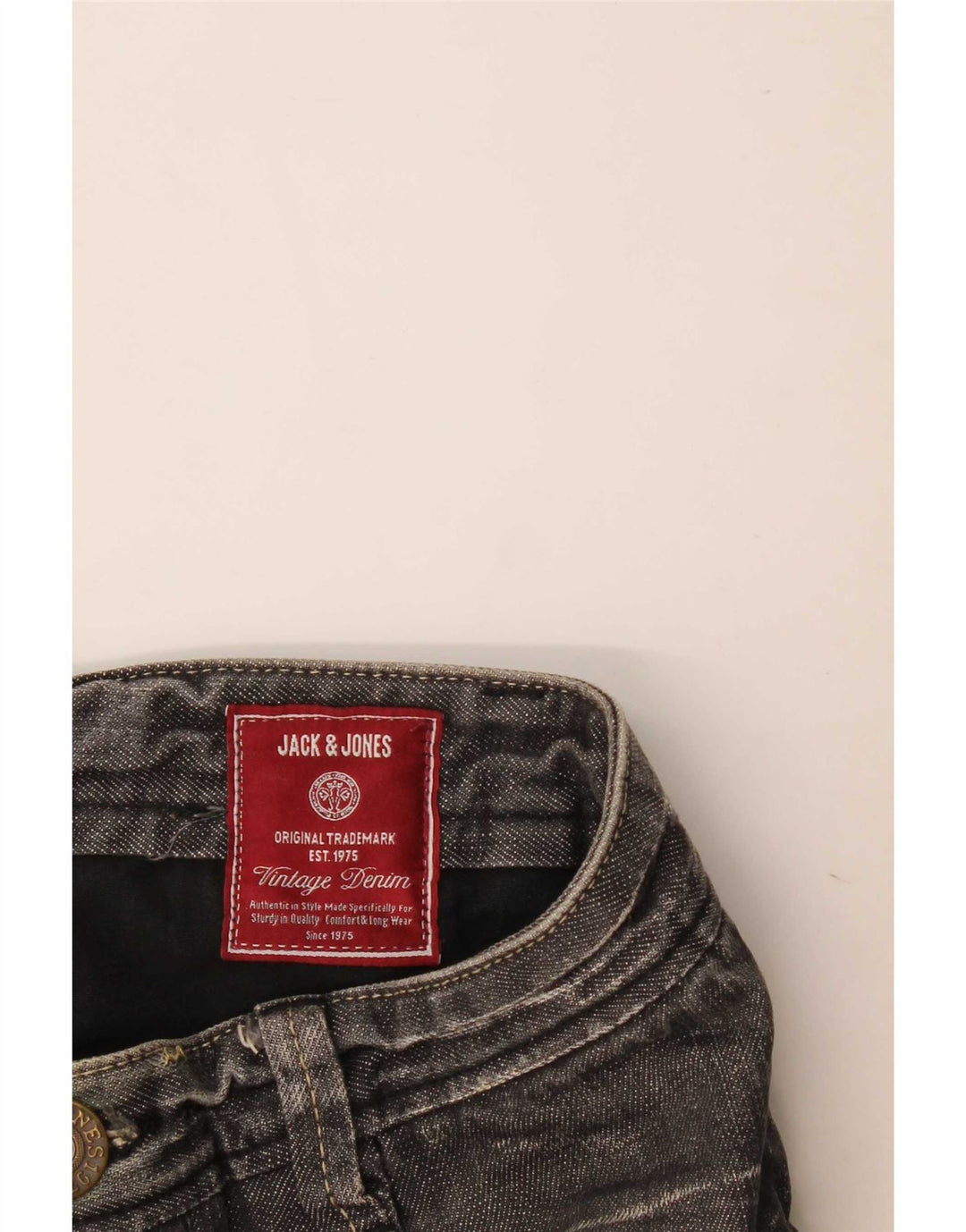 Jack & Jones Vaqueros Rectos Hombre W30 L32 Gris
