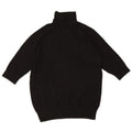Zara - Jersey de manga 3/4 con cuello vuelto para mujer, talla M, color negro
