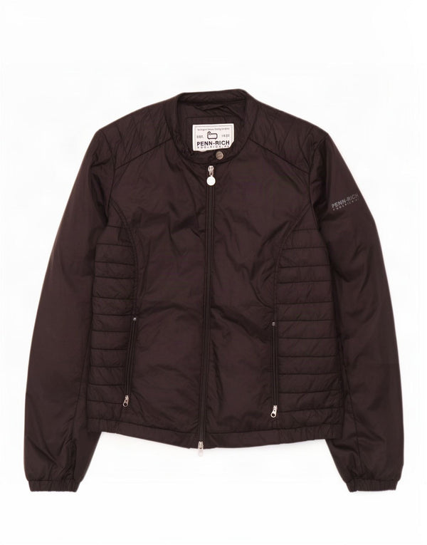 Woolrich Chaqueta acolchada para mujer UK 44 Grande Poliamida negra