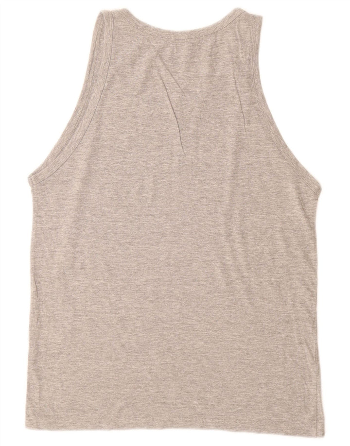 Jack & Jones Hombre Chaleco Top Algodón Gris Medio
