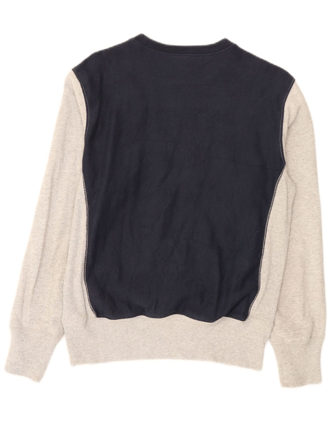Champion Sudadera Gráfica para Mujer Jersey UK 44 Gris Medio Colorblock