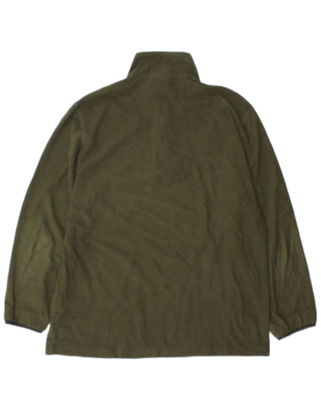 Champion Jersey De Forro Polar Con Cremallera Para Hombre Poliéster Caqui Grande