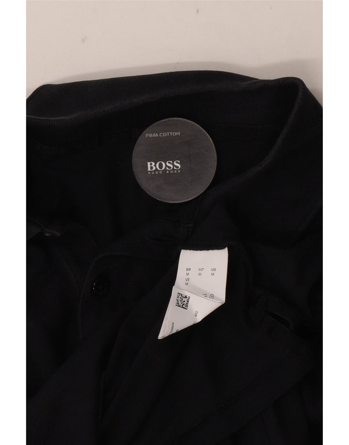 Polo HUGO BOSS Hombre Algodón Negro Mediano