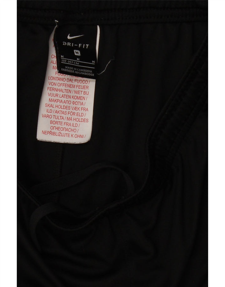 NIKE Pantalones cortos deportivos Dri Fit para niños 10-11 años Mediano Negro Poliéster