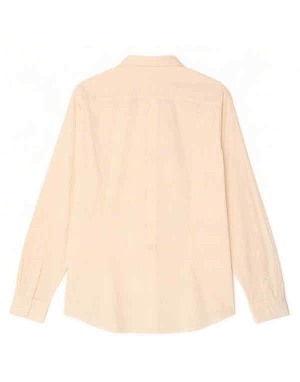 Camisa Benetton Hombre XL Blanco Algodón