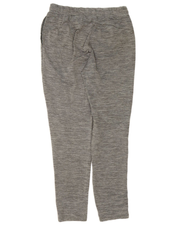 Puma Pantalones de chándal para mujer UK 12 Poliéster moteado gris medio