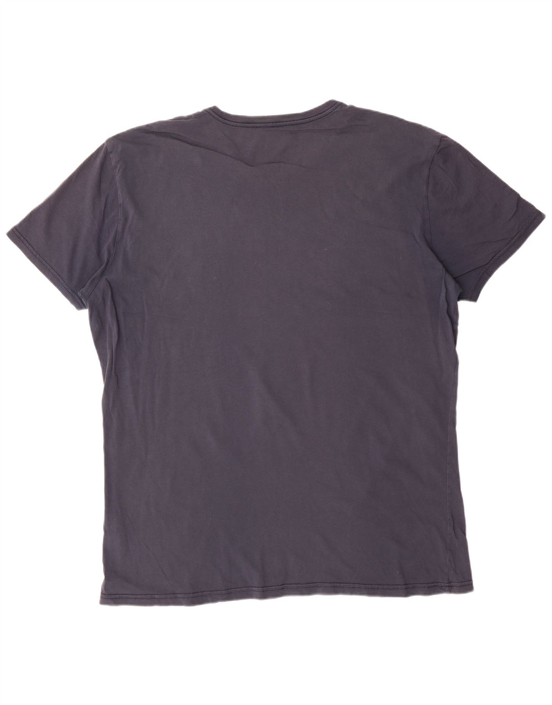 NAPAPIJRI Camiseta con gráfico geográfico para hombre Top 3XL Algodón azul marino