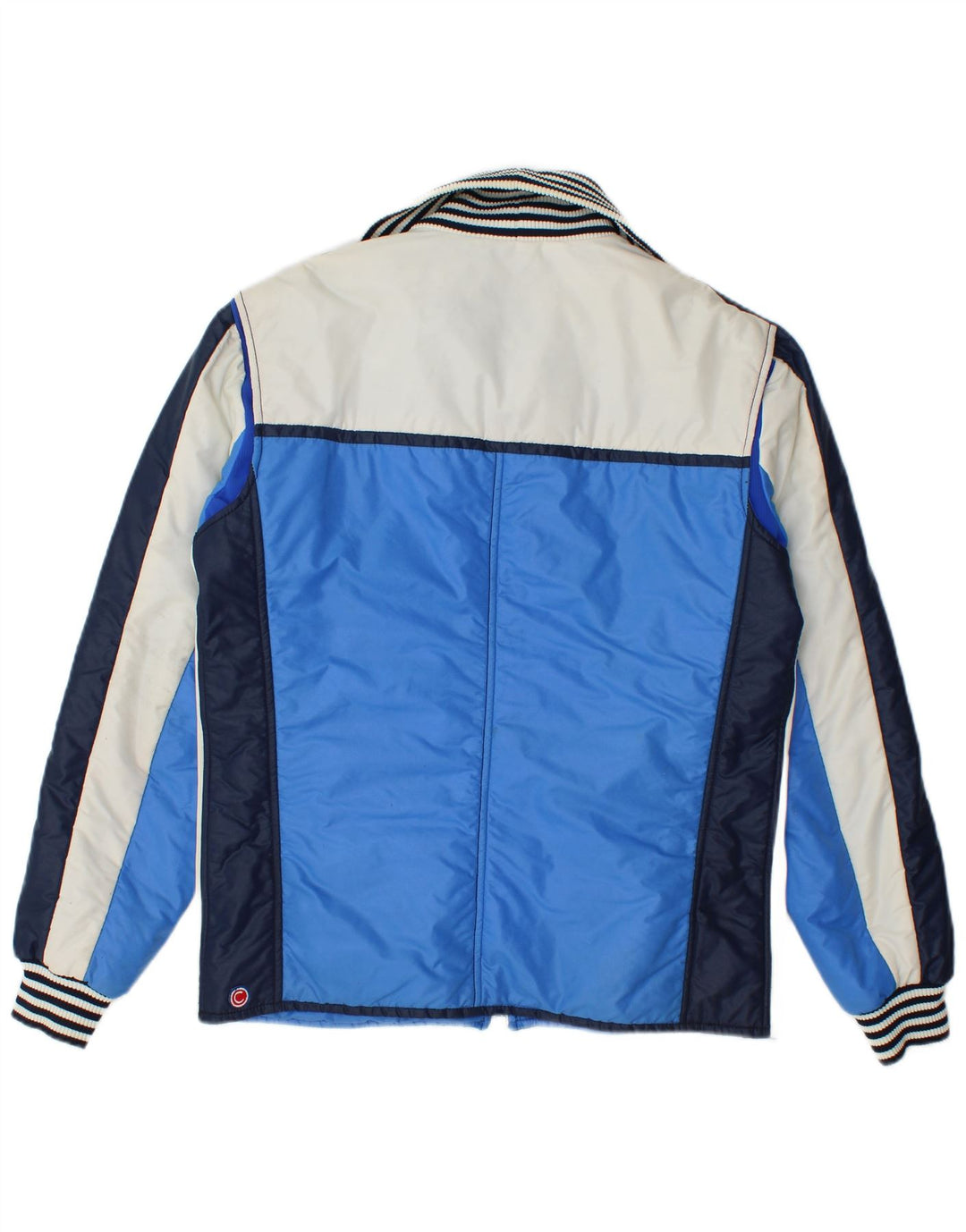 Colmar Hombre Chaqueta Acolchada IT 50 Nylon Color Block Azul Mediano