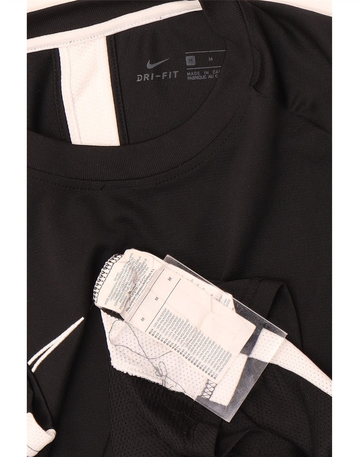 Camiseta Nike Dri Fit para hombre Top Medium Black Poliéster