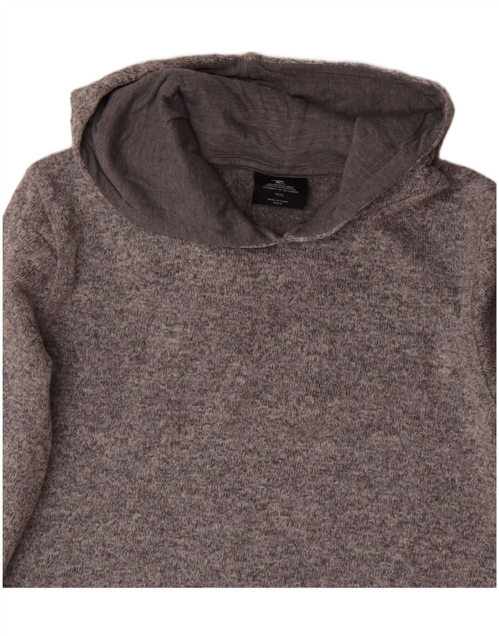 Rip Curl - Jersey con capucha para mujer, talla 40, color gris grande