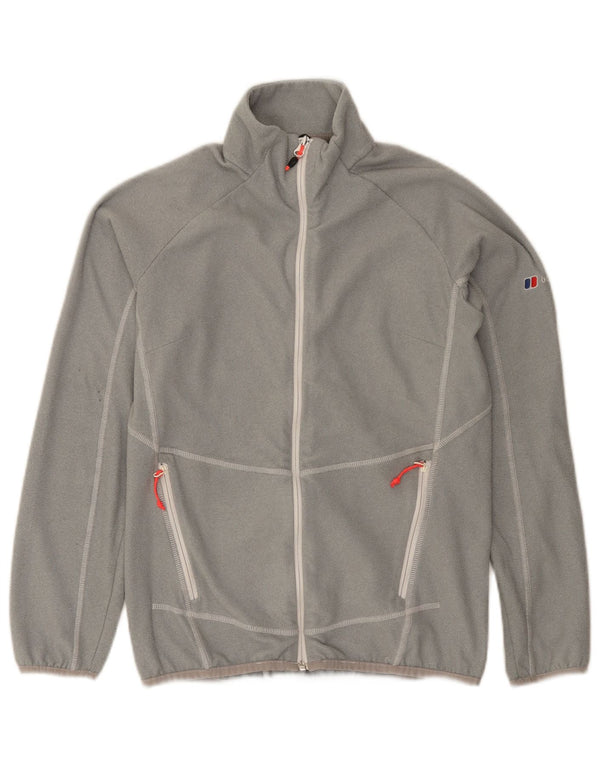 Berghaus Chaqueta polar para mujer UK 10 Small Gris Poliéster