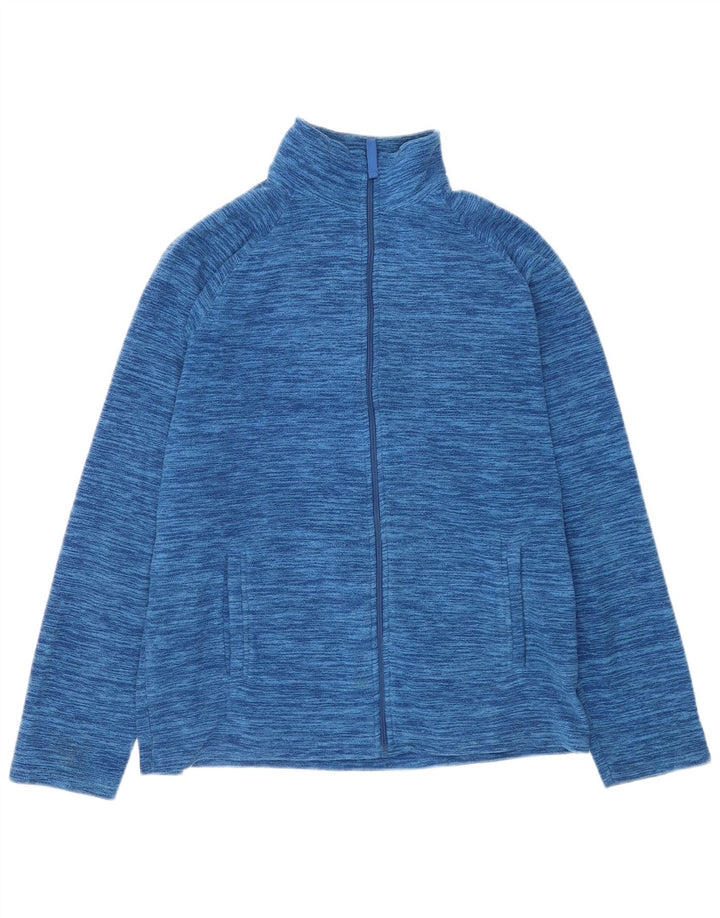Chaqueta polar para hombre Mountain Warehouse ES 38 Poliéster moteado azul medio