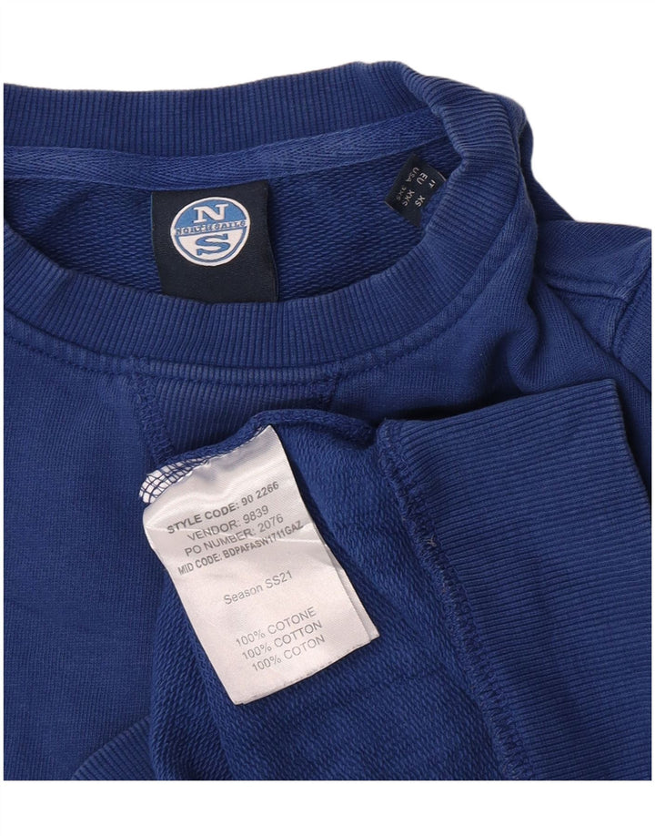 North Sails Sudadera Hombre Jersey 2XS Algodón Azul