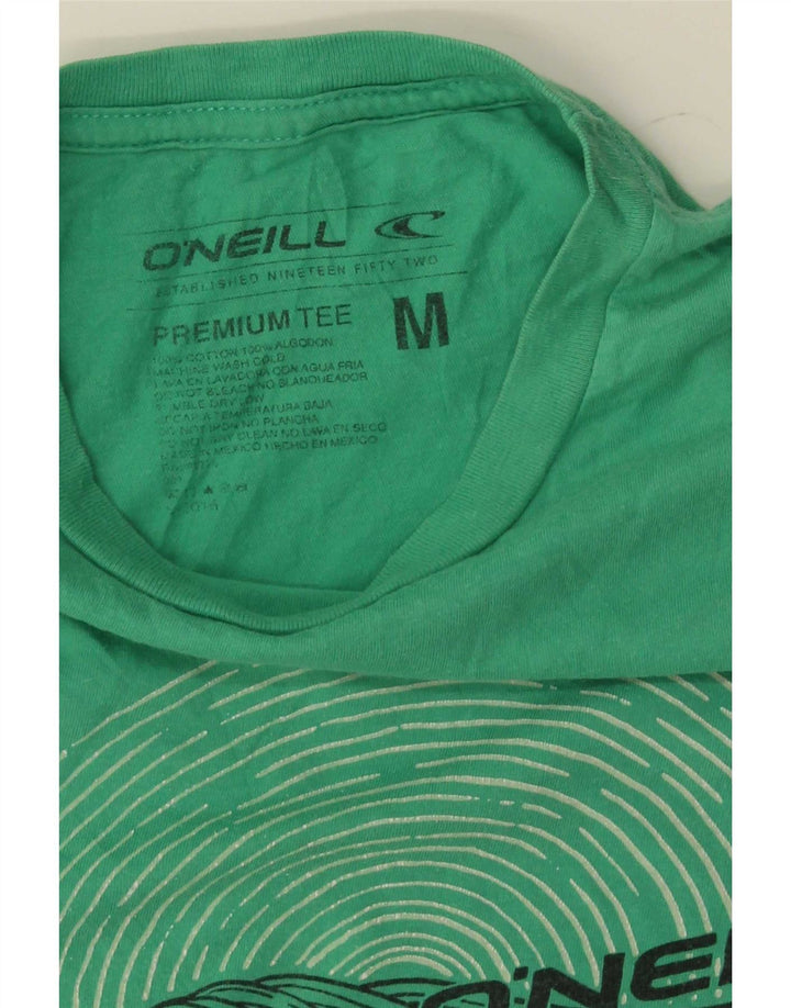 O'Neill - Camiseta gráfica para hombre, parte superior de algodón verde medio