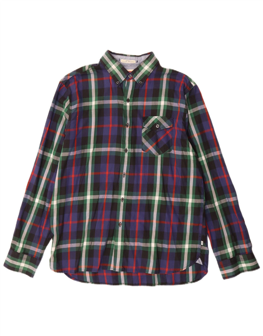 LEVI'S Camisa de franela de ajuste estándar para hombre Algodón a cuadros multicolor grande