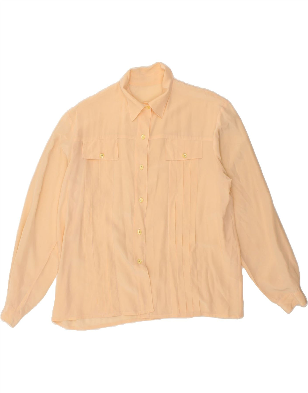 VINTAGE Womens Shirt Blouse UK 16 Large Pink Vintage Vintage and Second-Hand Vintage from Messina Hembry 
