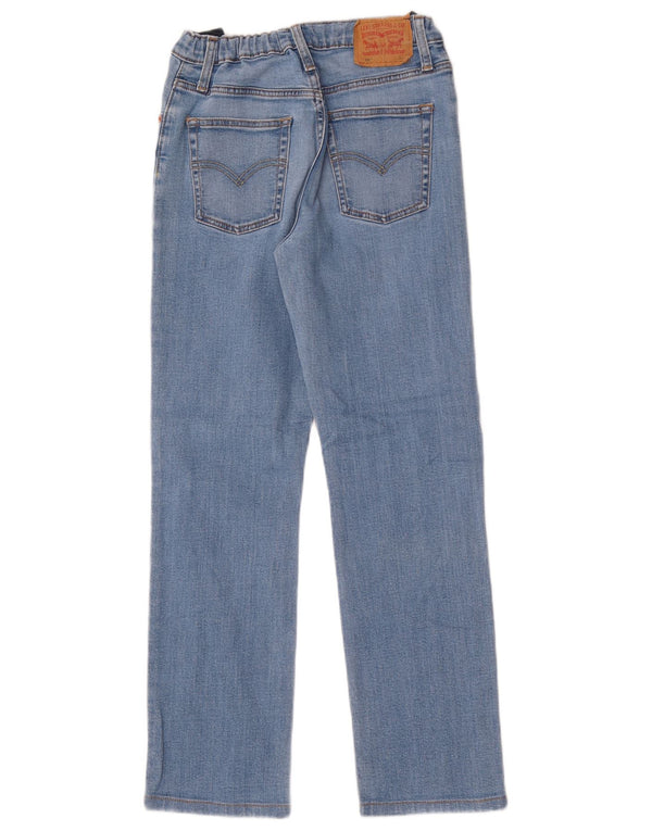 Levi's Vaqueros rectos desgastados 501 para niños 13-14 años W28 L27 Azul
