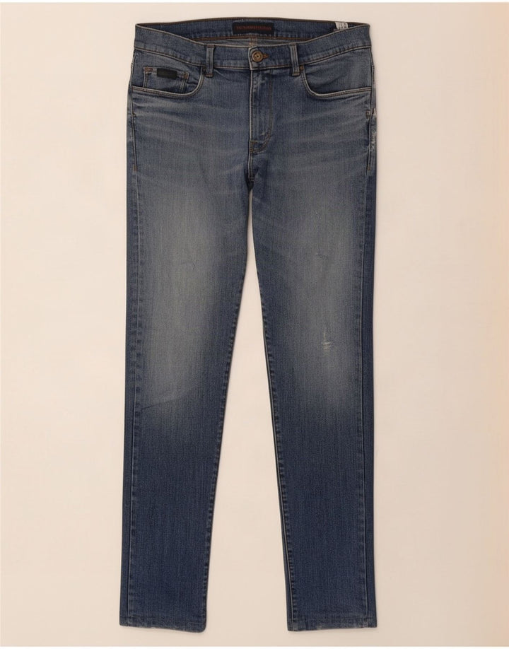 Vaqueros Trussardi Hombre Slim W32 L30 Algodón Azul