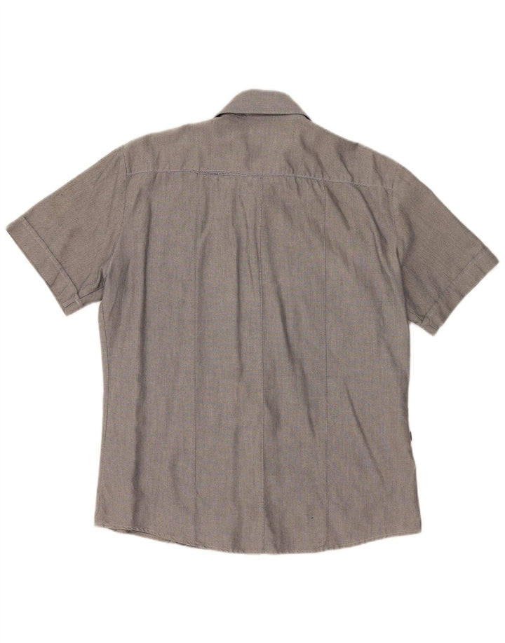 Blauer Camisa Manga Corta Hombre XL Gris Algodón