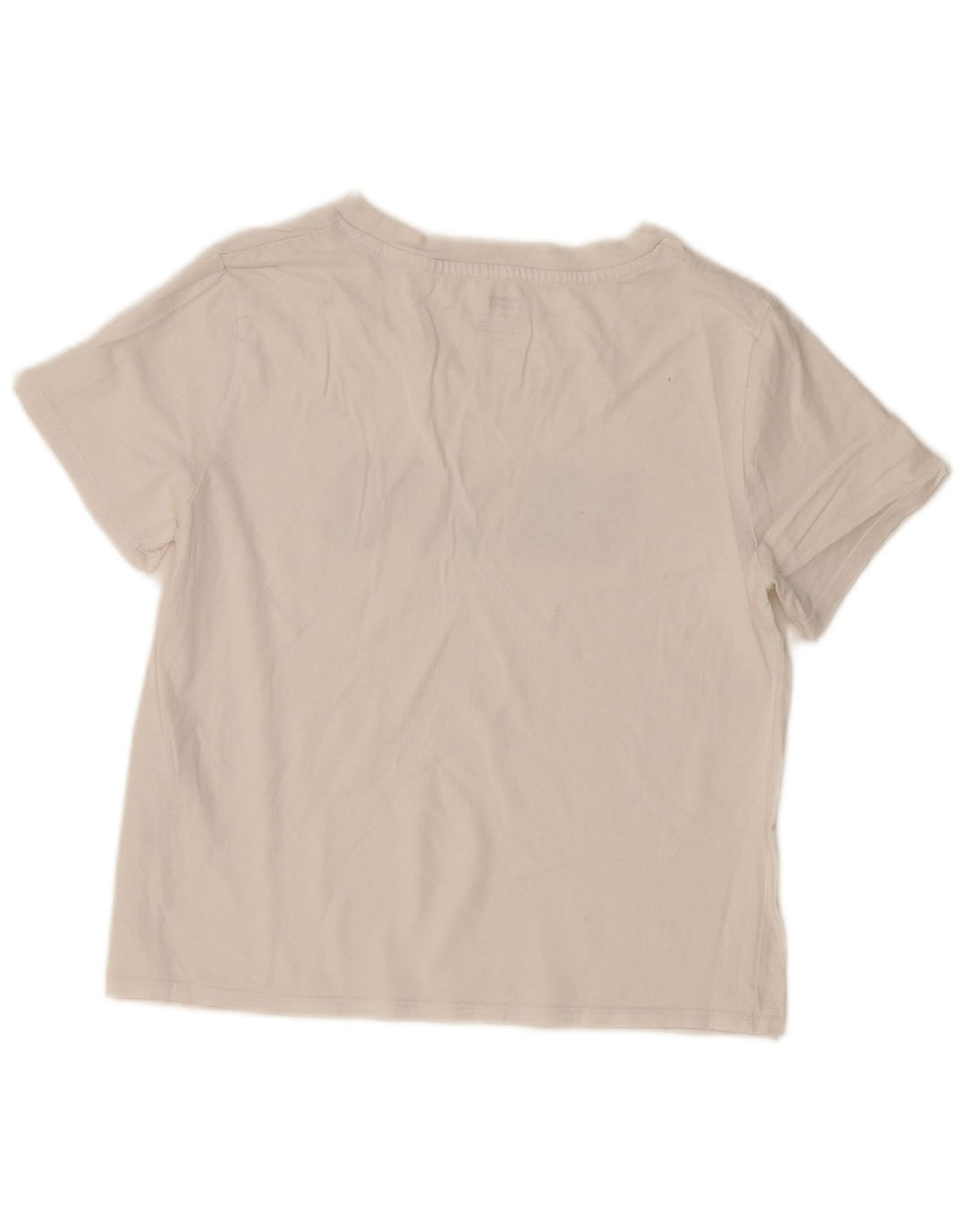 Levi's Camiseta gráfica para mujer Top UK 10 Small White