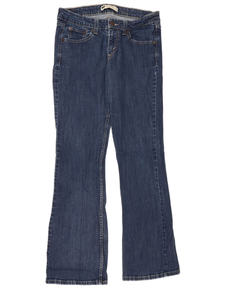 Levi's Jeans 518 Super Low Bootcut para mujer US 9 Medium W30 L31 Algodón azul