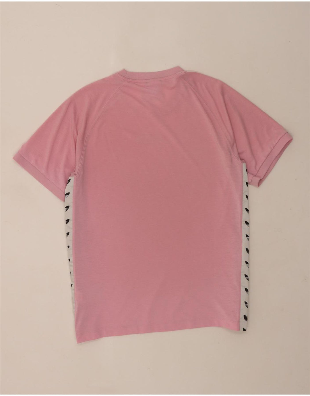 Adidas Hombre Camiseta Gráfica Top Grande Rosa Colorblock Poliéster