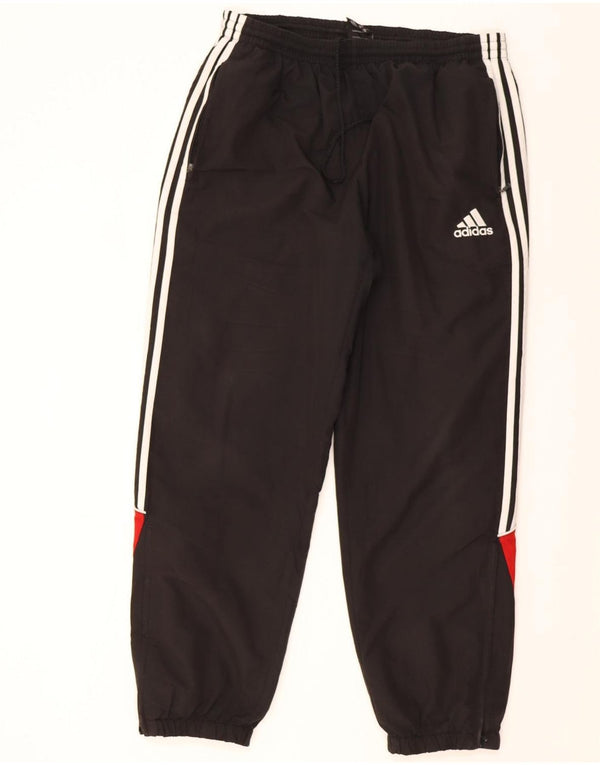 Adidas - Pantalones de chándal para hombre, talla 44/46, color negro