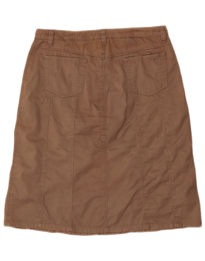 Timberland Falda Acampanada para Mujer US 6 Mediana W30 Algodón Marrón