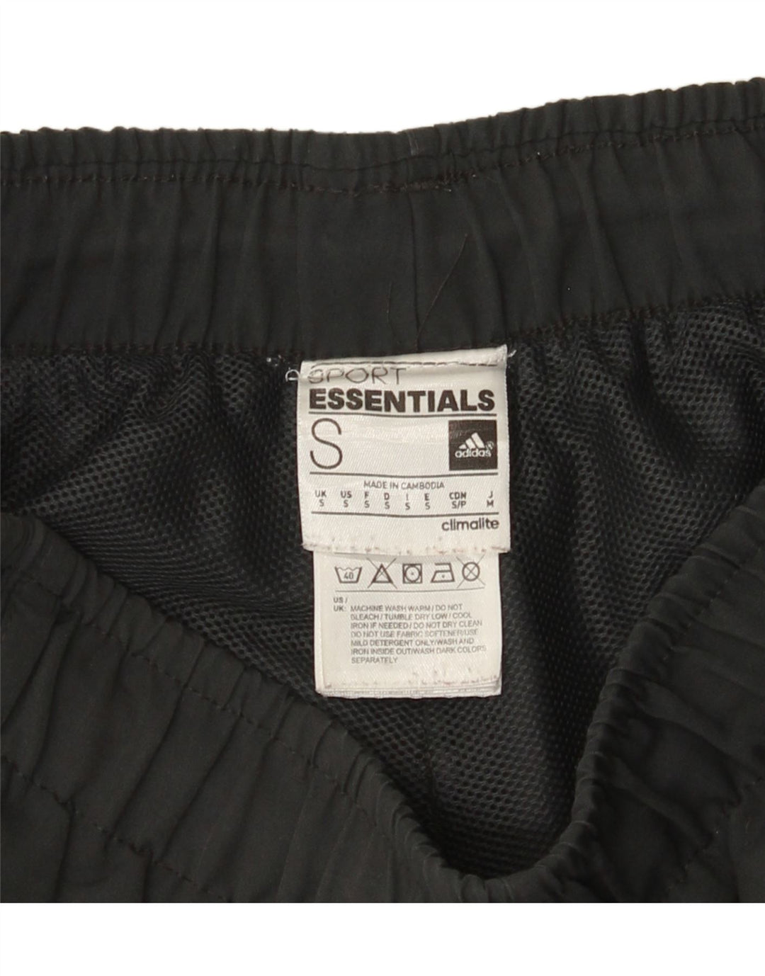 Shorts Deportivos Adidas para Hombre Climalite Pequeño Gris Poliéster