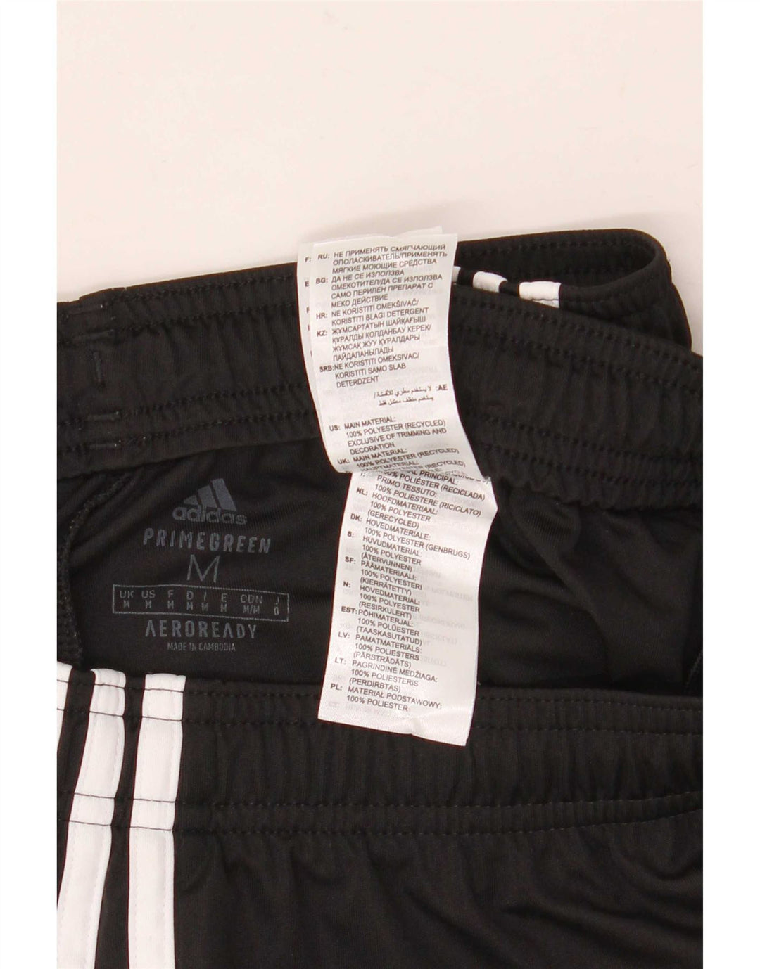 Adidas Hombre Aeroready Sport Shorts Medio Negro Poliéster