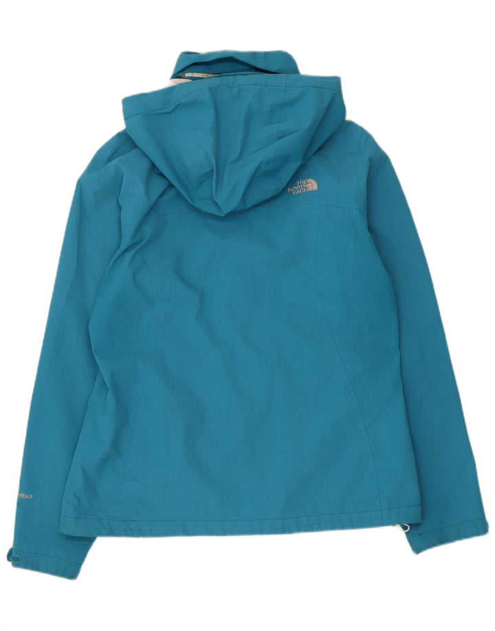 The North Face Chaqueta impermeable con capucha para mujer UK 44 Poliéster azul medio