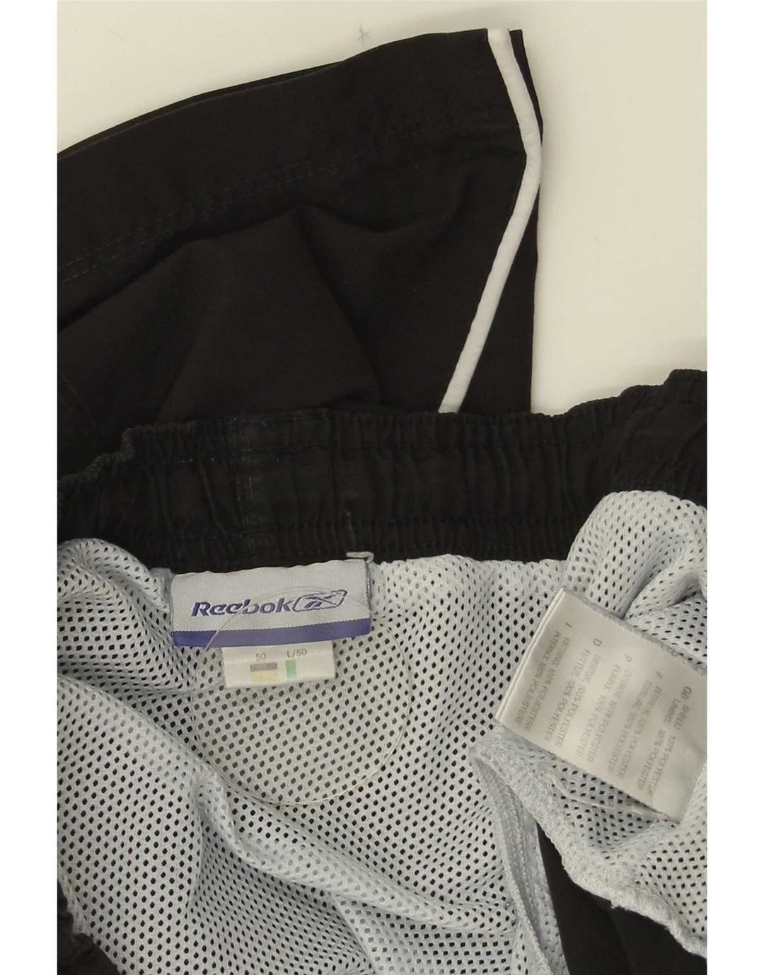 Bañador Reebok Hombre Medium Negro Poliéster