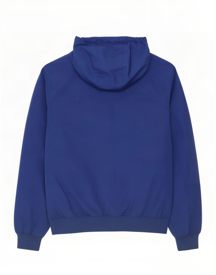 DC Chaqueta bomber con capucha para hombre UK 42 XL Poliéster azul