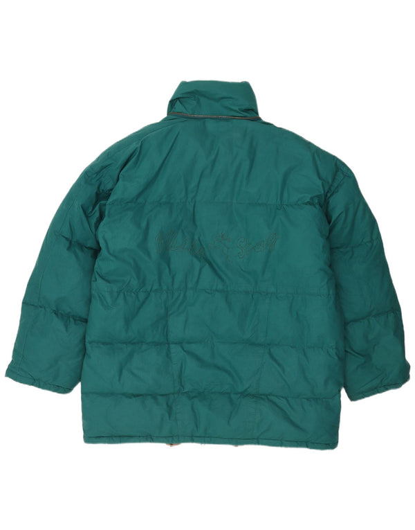 White Stag Chaqueta acolchada para hombre UK 42 XL Algodón verde