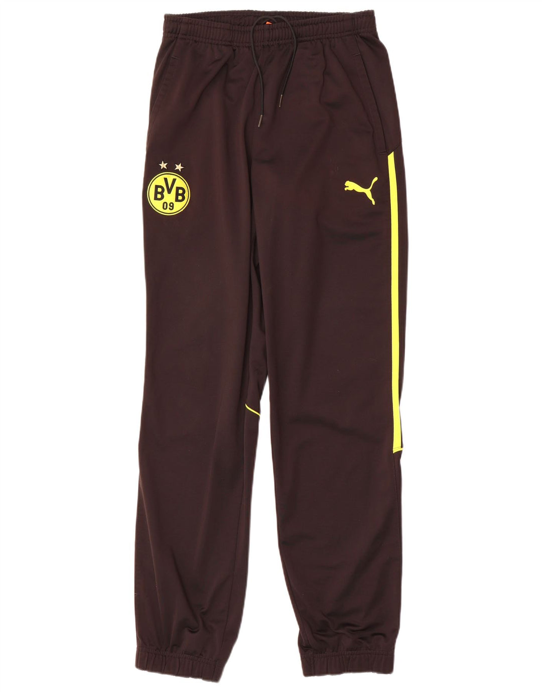 PUMA BVB Dortmund Pantalones de Chándal para Hombre Joggers Small Grey Colourblock