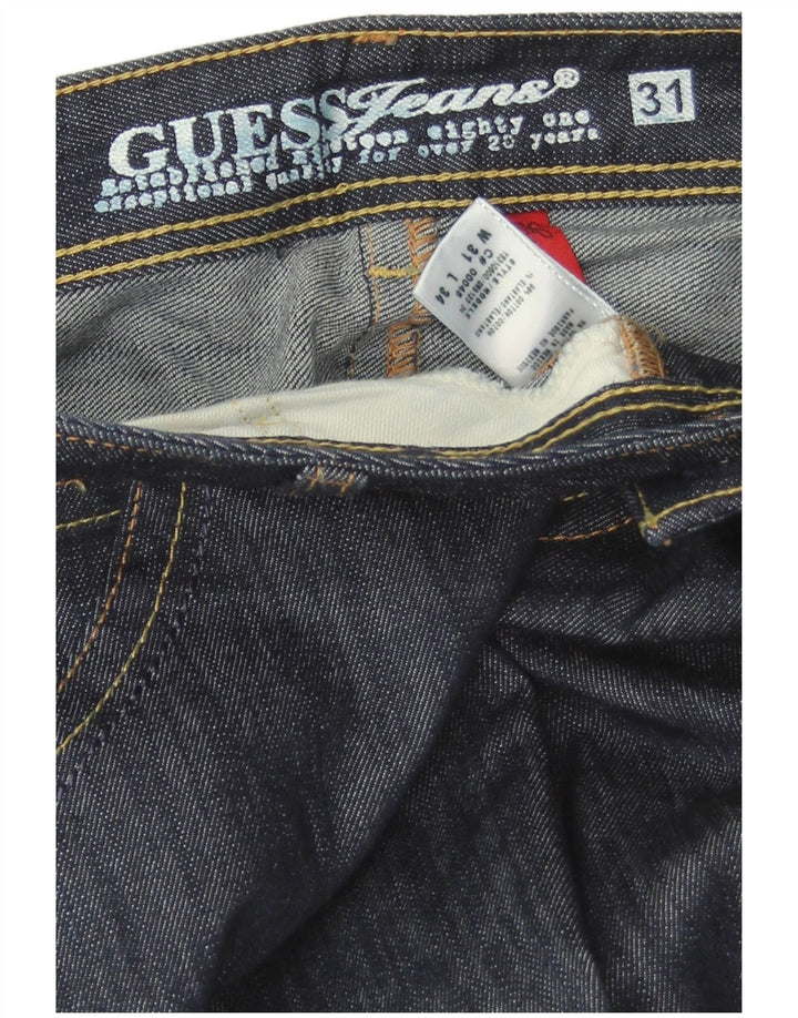 Vaqueros Guess Mujer Bootcut W31 L34 Algodón Azul Marino