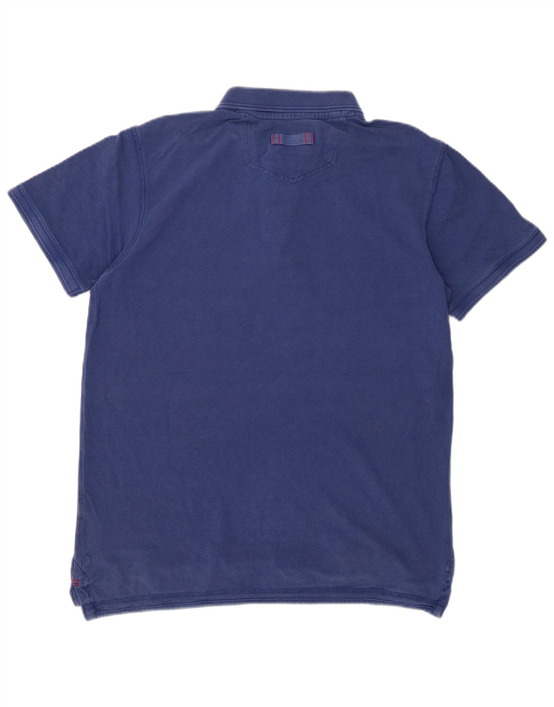 FAT FACE Polo de hombre de algodón azul medio