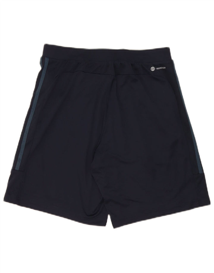 Adidas Hombre Aeroready Sport Shorts Medio Azul Marino Poliéster