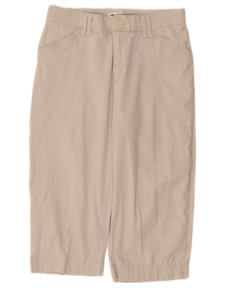 Pantalones Capri Mujer LEE W30 L19 Beige